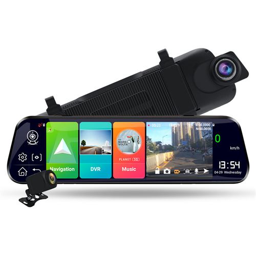 caméra embarquée D13 Android 1080P noire