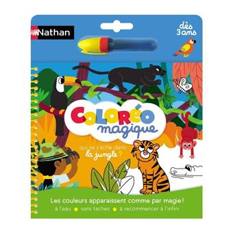 Jeu créatif Nathan Coloréo Jungle