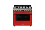 Centre de cuisson 6 foyers gaz 90 cm