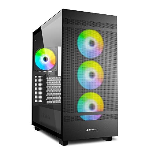 Sharkoon - Rebel C50 RGB - Boîtier PC - Moyen Tour - Noir - Image 5