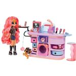 OMG I AM - Rescue Vet Set™ Cabinet de vétérinaire - Poupée + 2 animaux et accessoires - Dès 4 ans.