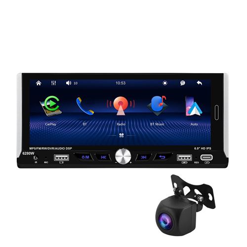 Autoradio 6.9 Pouces HD Carplay Bluetooth Caméra De Recul YONIS