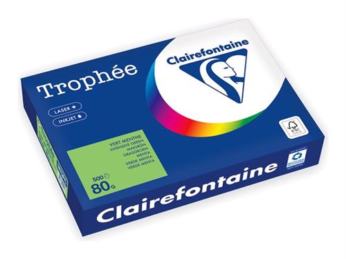 Kopierpapier Trophée A4 80gr grasgrün 500 Blatt