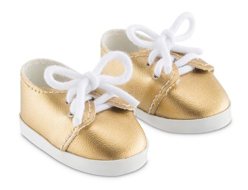 Ma Corolle chaussures dorees