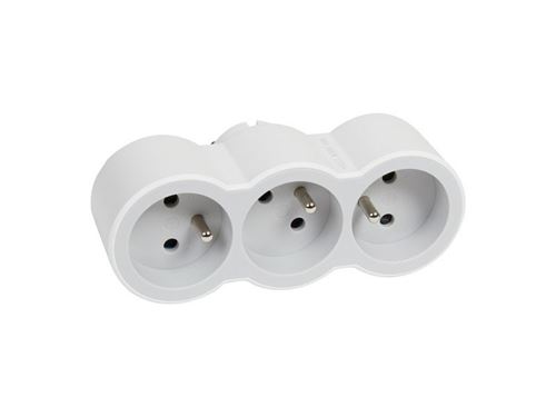 Legrand Blanc Triplite Murale Compact, 2 Prises - Image 5