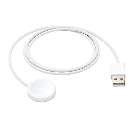 Hoko Chargeur Magn&eacute;tique pour Apple Watch avec C&acirc;ble USB 60cm Blanc