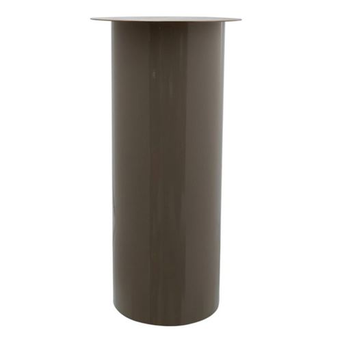 Non Communiqué Bougeoir De Sol Colby 40Cm Taupe & Or