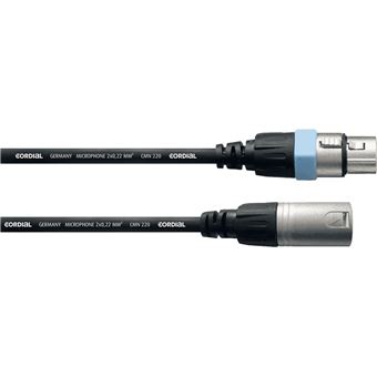 Cordial Câble Micro XLR 7,5 M - 1