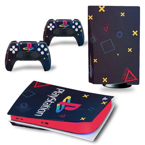 Non Communiqué Noir Sticker Pour Sony Console Ps5, -59