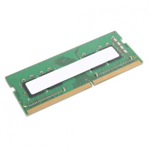  Lenovo - DDR4 - module - 8 Go - SO DIMM 260 broches - 3200 MT/s / PC4-25600 - 1.2 V - m&eacute;moire sans tampon - non ECC - pour ThinkCentre M70q; M80q; M90a; M90q; ThinkPad E14 Gen 2; E15 Gen 2;