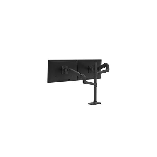 Ergotron Noir Lx - Kit De Montage (Bras D'empilage Double, Poteau Haut) - Pour 2 Écrans Lcd - Mat - Taille D'écran : Jusqu'à 40 Pouces - Montrable Sur Bureau - Image 5