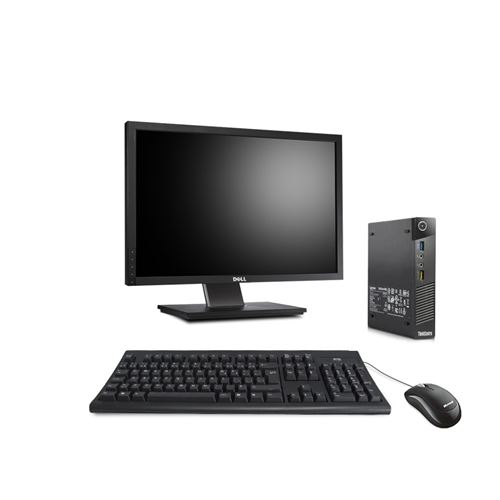 Ordinateur de bureau - Lenovo - Lenovo ThinkCentre - - 256Go SSD - Intel Core i5-4570 3,20GHz - 8Go (8192Mo)