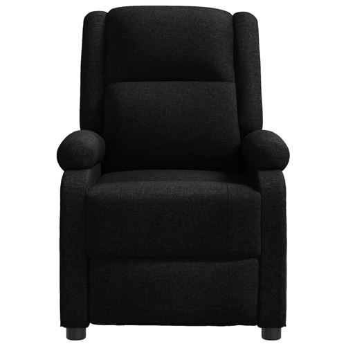 Vidaxl Noir Fauteuil De Massage Tissu - Image 3