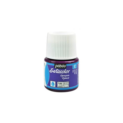 Peinture textile setacolor opaque - figue - 45 ml 295-092