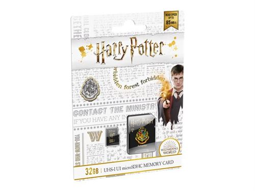 EMTEC Harry Potter Hogwarts - Carte mémoire flash (adaptateur microSDHC - SD inclus(e)) - 32 Go - UHS-I U1 - microSDHC UHS-I