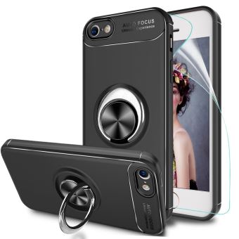 Alpexe Coque Noire Support voiture Aimant pour iPhone 11 Pro/XS/S - 1