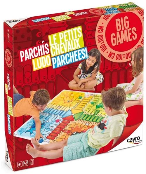 Jeu Des Petits Chevaux Géant Cayro