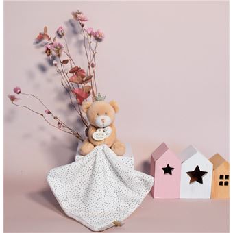 Ours Petit Roi - Pantin Avec Mouchoir Doudou et Compagnie Doudou et Compagnie - Paris