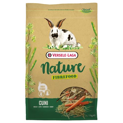 Alimentation Mélange varié et riche en fibres 1 KG pour lapins (nains) sensibles - versele-laga - VS-461426