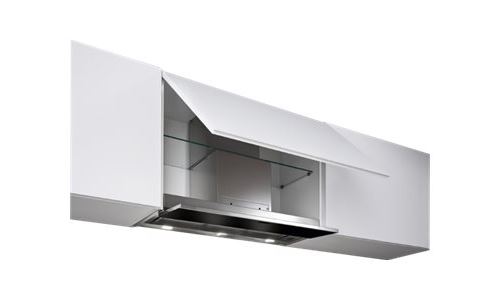Falmec Design Move - Hotte - Téléscopique - Largeur : 86.1 Cm - Profondeur : 30 Cm - Extraction Et Recirculation (Avec Kit De Recirculation Supplémentaire) - Noir