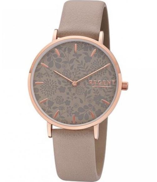 Regent Montre Femme BA-504 de couleur champagne