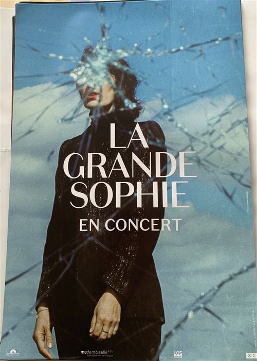 La Grande Sophie - En Concert 2020 - 40x60cm - Affiche