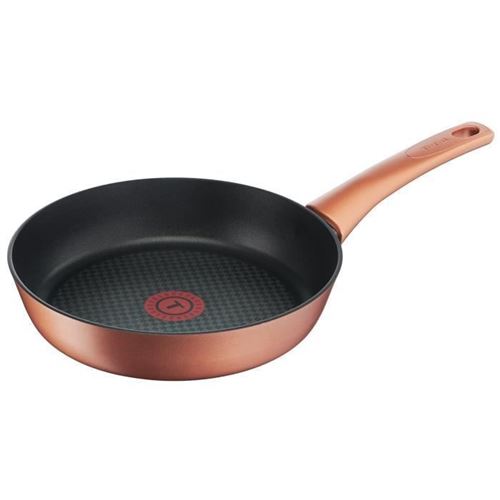 tefal g1170402 poele 24 cm chef - cuivre