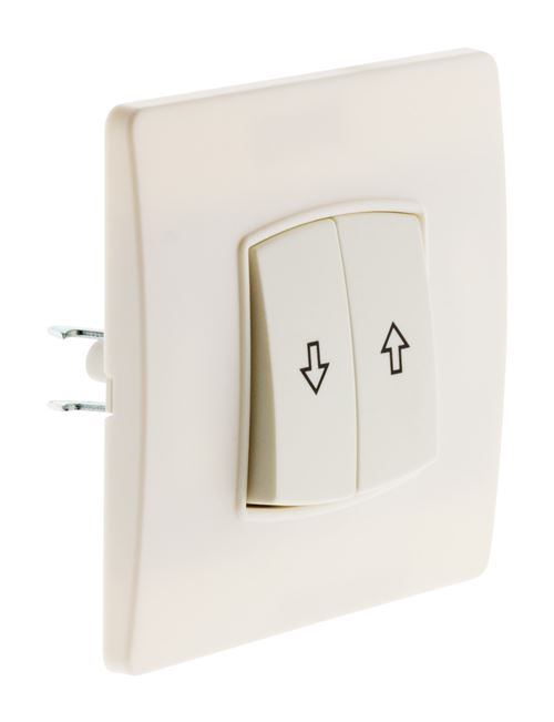 Diwone-Commande volet roulant borne-auto vis + griffes Blanc - Diwone