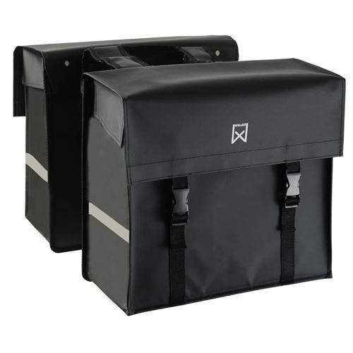 Willex Fietstas 40 L dekzeil matzwart 14140