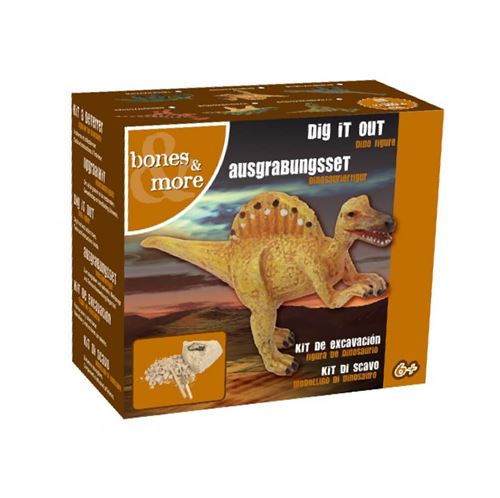 mini-kit à déterrer squelettes de dinosaures