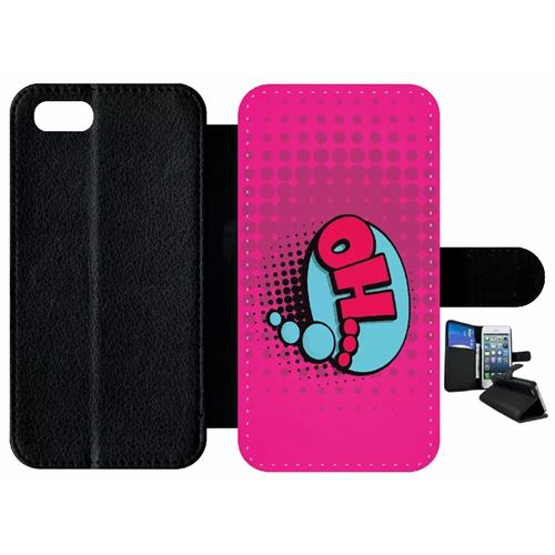 Etui À Rabat Apple Iphone 7 Oh Fond Rose