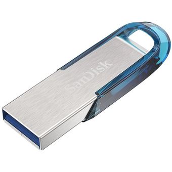 SanDisk Ultra Flair lecteur USB flash 32 Go USB Type-A 3.2 Gen 1 (3.1 Gen 1) Bleu, Argent - 1