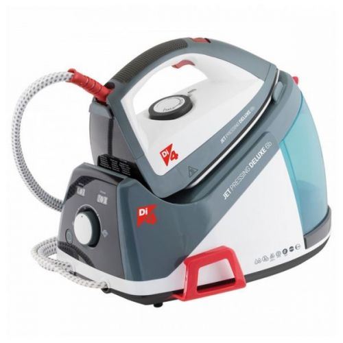 Fer à repasser générateur de vapeur DI4 Jet Pressing Deluxe 6B 1,6 L 125 g/min 6 BAR 2350W Blanc Gris