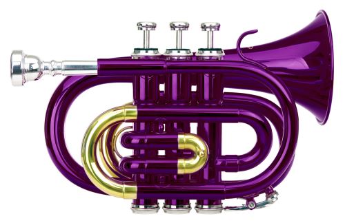 Classic Cantabile Brass TT-400 B-trompette de poche violet