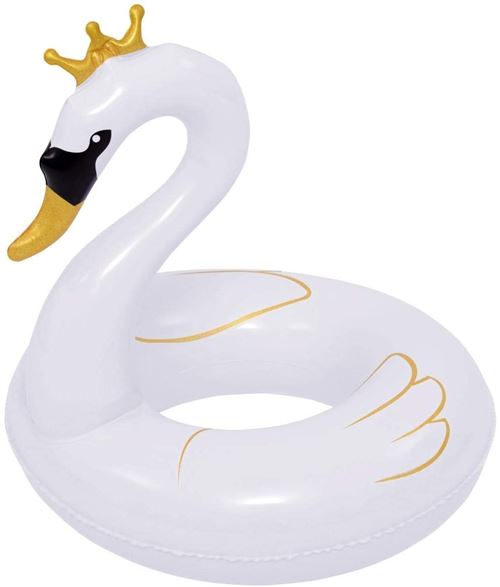 Jilong cygne junior 55 x 40 cm vinyle blanc/or