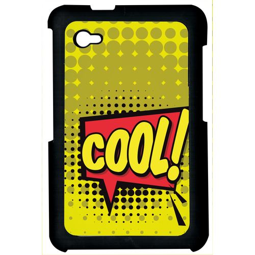 Coque Samsung Galaxy Tab 7.0+ Plus Cool Fond Jaune