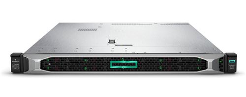 hewlett packard enterprise server hp proliant dl360 g10 1u rack - xeon silver 4110 octa-core (8 core) 2.10 ghz - 16gb - 2x 500w - 2 processor support noir