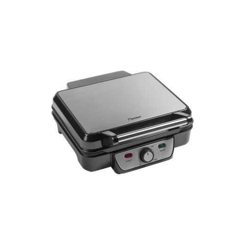 Bestron Asw318 Gril De Contact En Inox 1800 W - Plaques 27x22,5cm