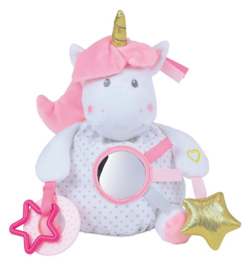 Licorne PELUCHE ACTIVITES H24cm