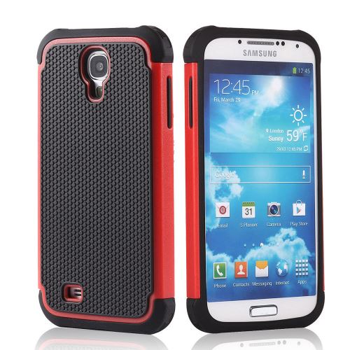 Coque Anti Choc Pour Samsung Galaxy S4 - Rouge