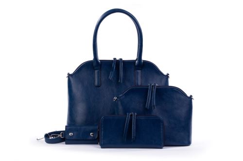 Set de sac et petite maroquinerie NO NAME | Arum Bleu F en PVC