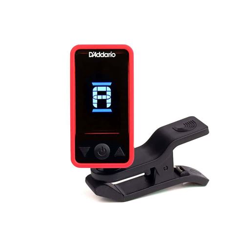 Planet Waves CT17-rd - Accordeur à pince eclipse rouge