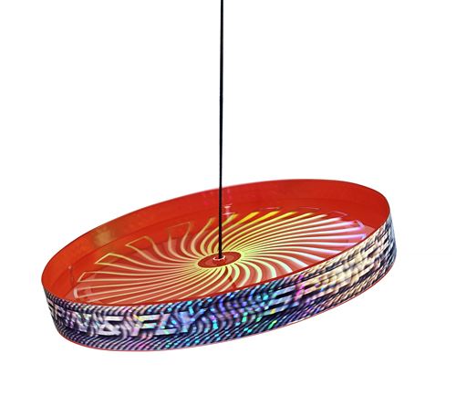 Acrobat frisbee de jonglage Araignée et mouche rouge 23 cm