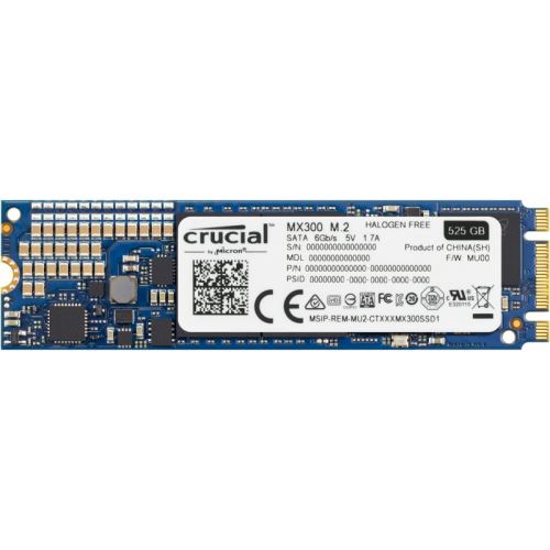 Crucial MX300 - Disque SSD - 525 Go - SATA 6Gb/s