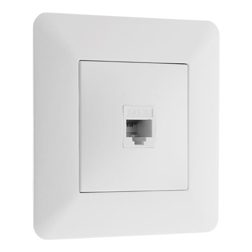 Artezo 135712-AGPO2A , Prise r&eacute;seau RJ45 CAT6 ,Blanc