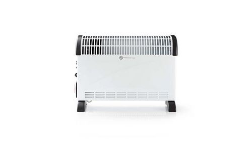 Radiateur convecteur 750 1 250 2 000 w turbo et timer blanc nedis