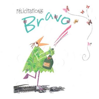 Carte Félicitations Bravo - Carte de correspondance - Achat &amp; prix | fnac