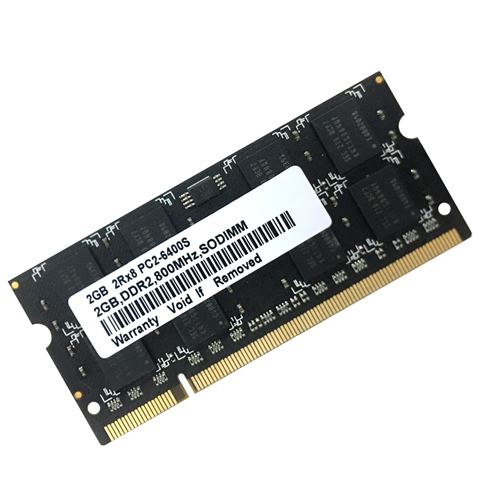 Mémoire RAM 2 Go de RAM DDR2 800 MHz PC2 6400S SODIMM