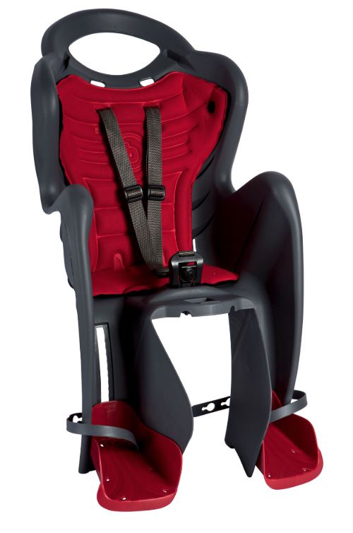 Non Communiqué Rouge Bellelli Siège Bébé Pour Vélo Mr Fox Relax B-Fix Anthracite - Image 1