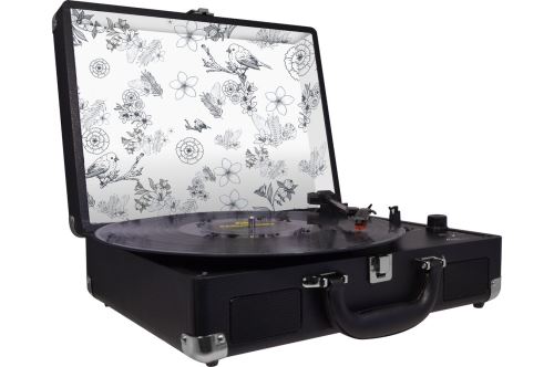 Platine vinyle Halterrego H.TURN II Noir et Birds
